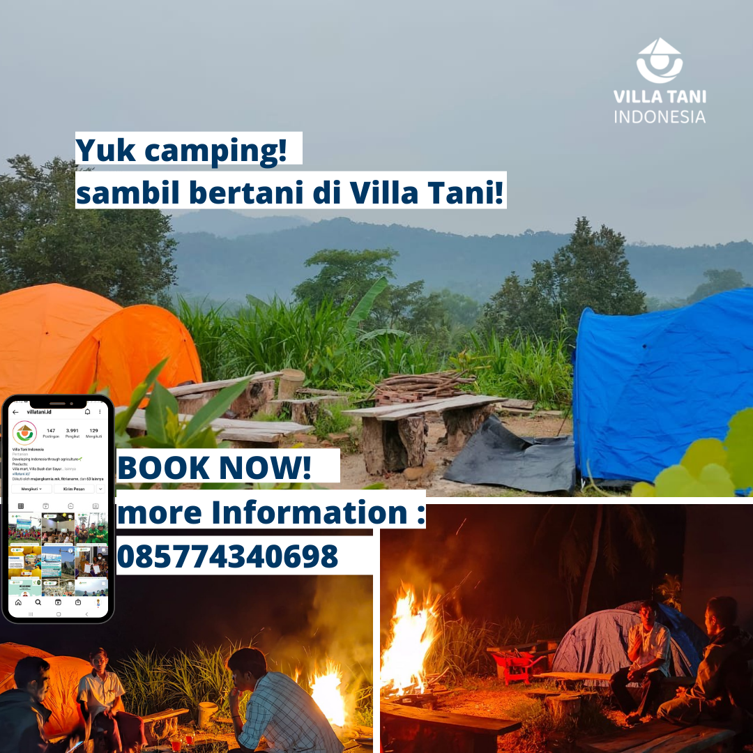 Yuk Camping Sambil Bertani!